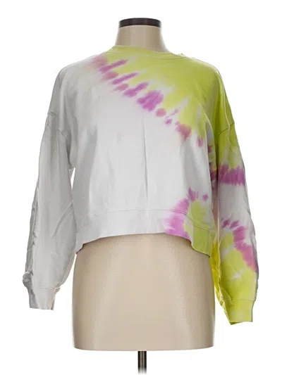 Pre-owned Z Supply Long Sleeve T-shirt In White