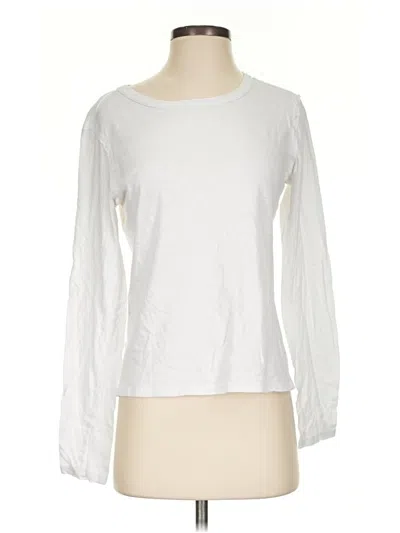 Pre-owned Z Supply Long Sleeve T-shirt In White