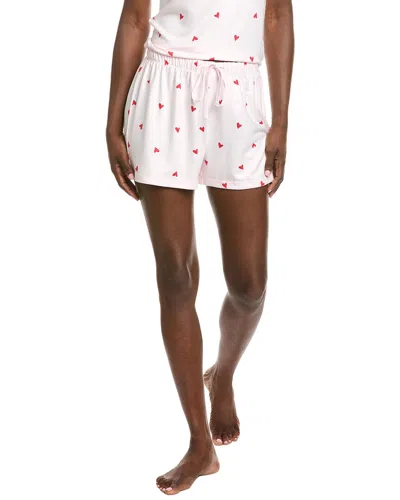 Z Supply Love First Heart Short In White