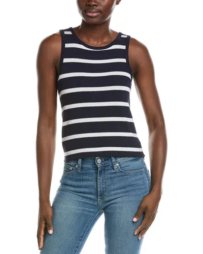 Z Supply Luxe Stripe Tank In Black
