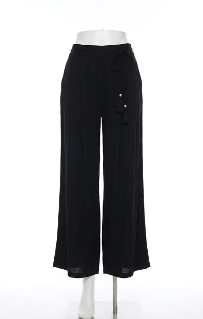 Z Supply Lydia Wide Leg Pants In Black