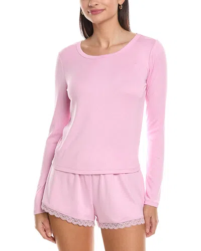 Z Supply Maison Pointelle Top In Pink