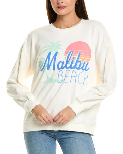 Z Supply Malibu Beach Sunday Oversized Sweatshirt