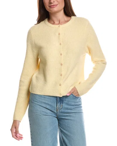 Z Supply Medina Rib Cardigan In Yellow