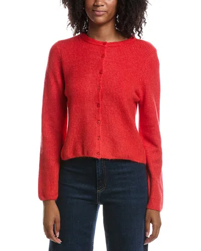 Z Supply Medina Rib Cardigan In Red