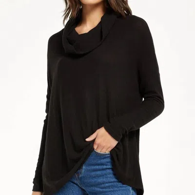 Z SUPPLY MELYSA MARLED COWL NECK TOP