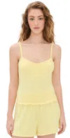 Z Supply Mia Cami Lemonade In Lemonade
