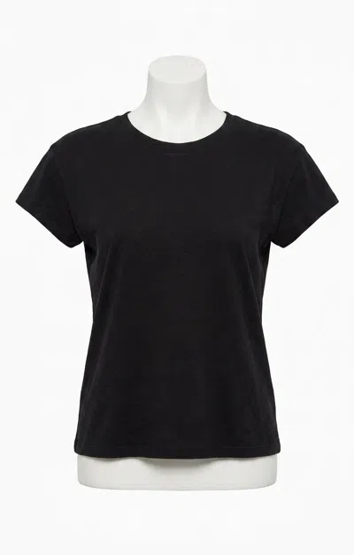 Z Supply Modern Slub Tee In Black