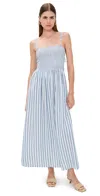 Z Supply Nadine Striped Dress Boathouse In Blue