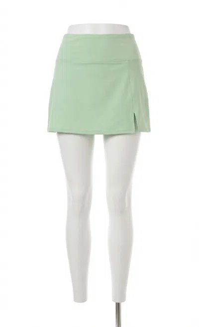 Z Supply Never Better Skirt In Honeydew In Green
