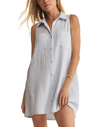 Z Supply New Light Mini Dress In Gray