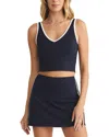 Z Supply Newport Top In Black