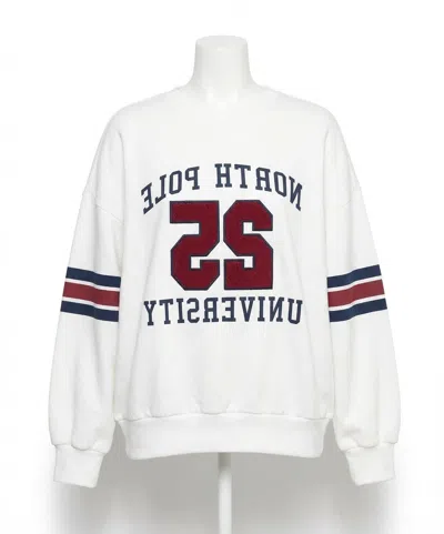 Z Supply North Pole Sweatshirt In White