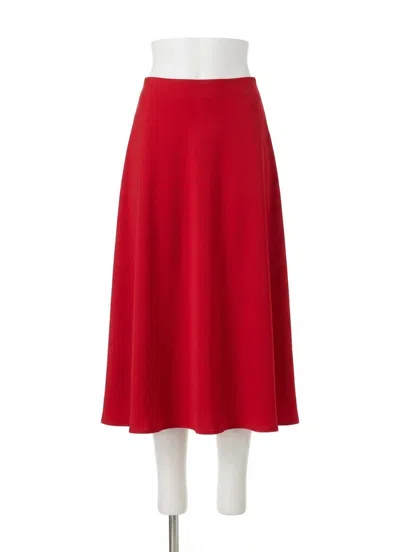 Z Supply Northpointe Midi Skirt In Festive Red