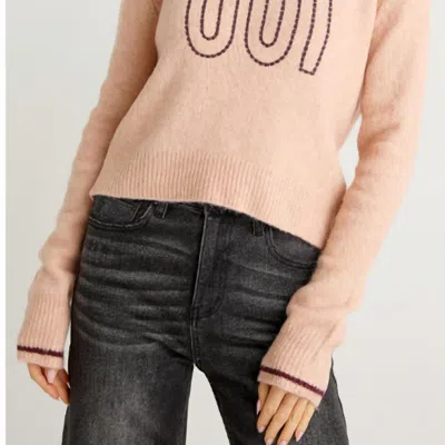 Z Supply Oui Sweater In Pink