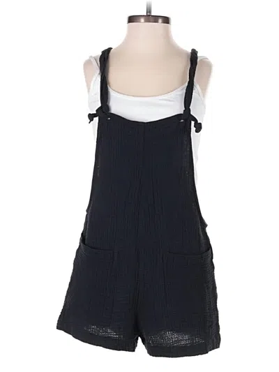 Pre-owned Z Supply Overall Shorts In Black