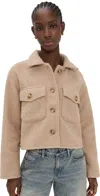 Z Supply Oxford Jacket Classic Camel In Neutral