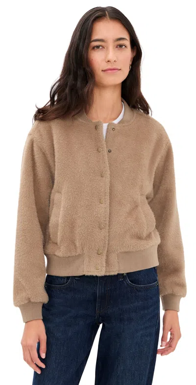 Z Supply Palmer Jacket Light Toffee In Brown
