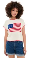 Z Supply Patriot Pullover Cloud In Blue