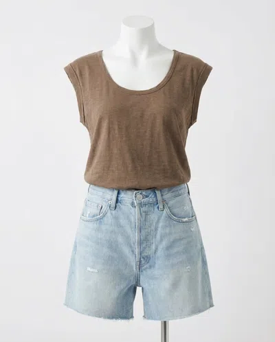 Z Supply Per Diem Tee In Tiki In Brown