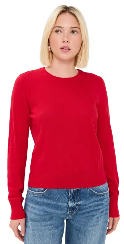 Z Supply Perfect Layer Sweater Festive Red