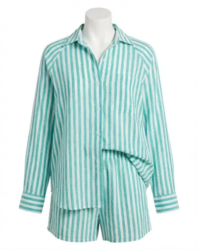 Z Supply The Perfect Line Top In La Palma In Green