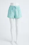 Z Supply Perfect Linen Short In La Palma In Blue