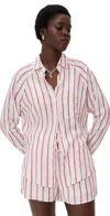 Z Supply Perfect Line Top Cabana Red