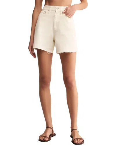 Z Supply Porter Denim Short In Transparent