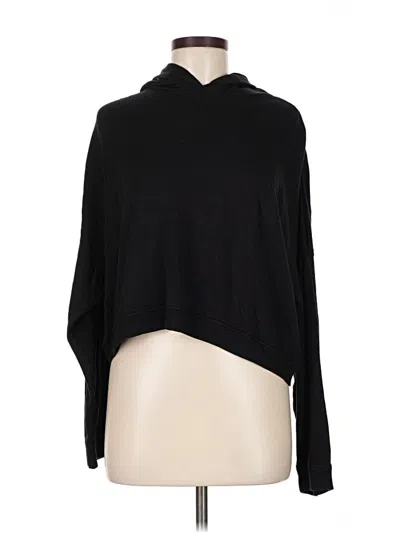 Pre-owned Z Supply Pullover Hoodie In Black