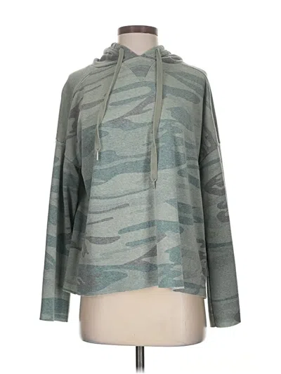 Pre-owned Z Supply Pullover Hoodie In Green