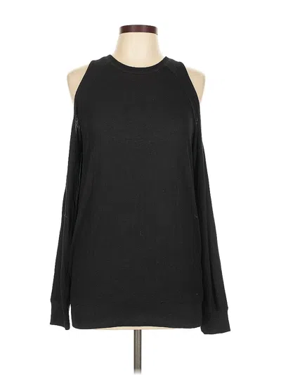 Pre-owned Z Supply Pullover Sweater In Black