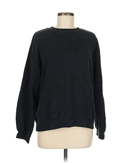 Pre-owned Z Supply Pullover Sweater In Black