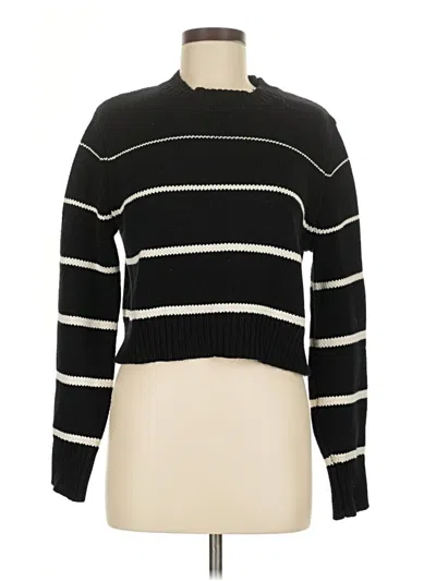 Pre-owned Z Supply Pullover Sweater In Black