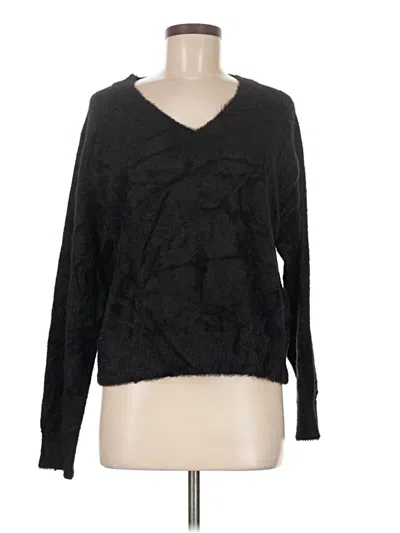 Pre-owned Z Supply Pullover Sweater In Black