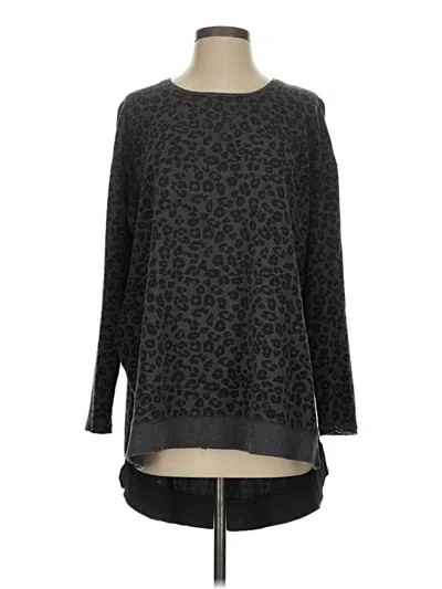 Pre-owned Z Supply Pullover Sweater In Black