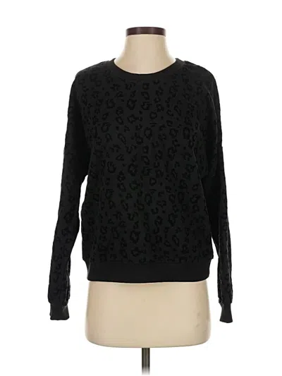 Pre-owned Z Supply Pullover Sweater In Black