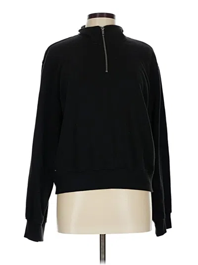 Pre-owned Z Supply Pullover Sweater In Black