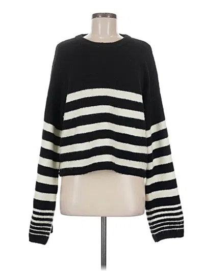 Pre-owned Z Supply Pullover Sweater In Black
