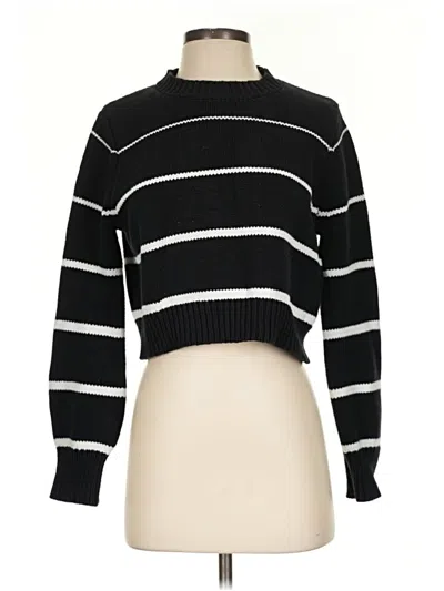 Pre-owned Z Supply Pullover Sweater In Black