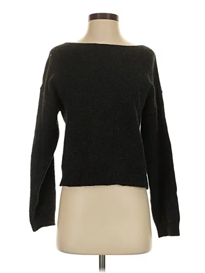 Pre-owned Z Supply Pullover Sweater In Black