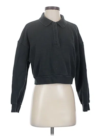 Pre-owned Z Supply Pullover Sweater In Black