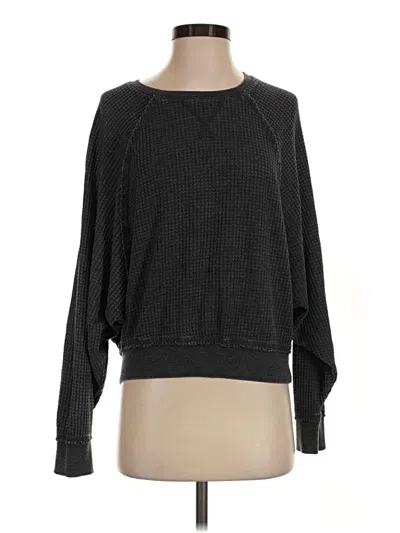 Pre-owned Z Supply Pullover Sweater In Black