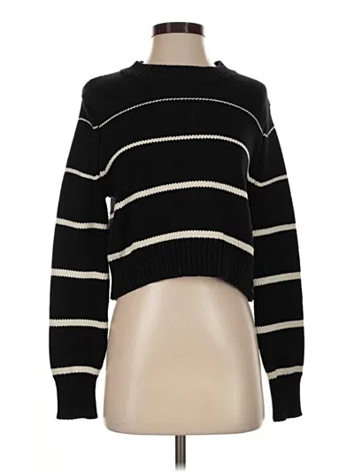 Pre-owned Z Supply Pullover Sweater In Black