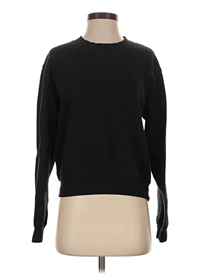 Pre-owned Z Supply Pullover Sweater In Black