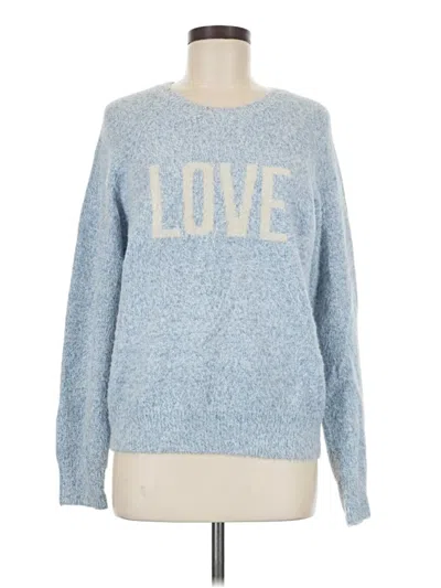 Pre-owned Z Supply Pullover Sweater In Blue