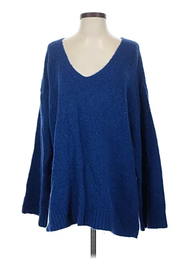 Pre-owned Z Supply Pullover Sweater In Blue