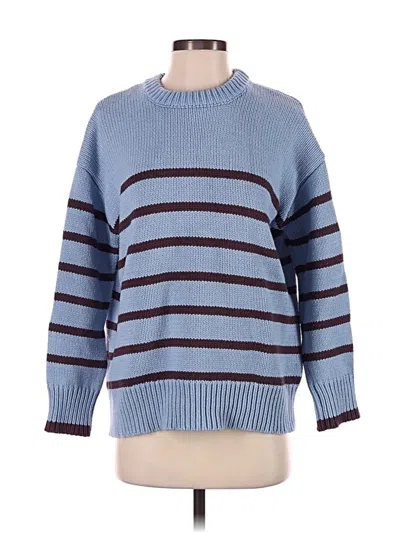 Pre-owned Z Supply Pullover Sweater In Blue