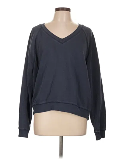 Pre-owned Z Supply Pullover Sweater In Blue
