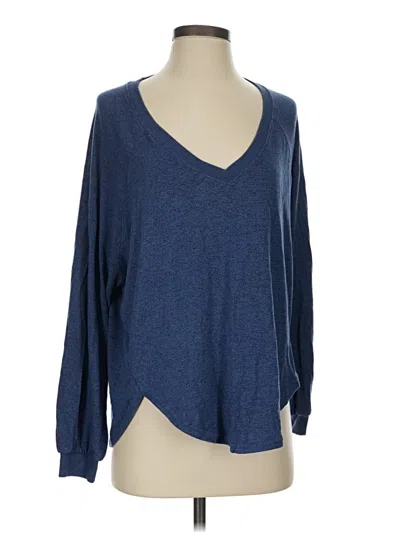 Pre-owned Z Supply Pullover Sweater In Blue
